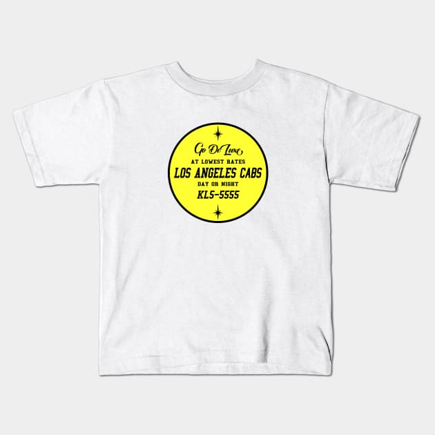 Los Angeles Cabs Kids T-Shirt by Vandalay Industries